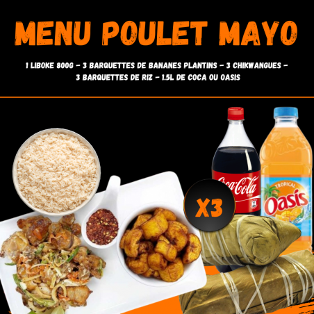 Menu Poulet Mayo